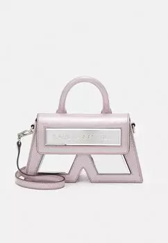 Сумочка KARL LAGERFELD ICON GLITTER, цвет light pink