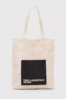 Сумочка Karl Lagerfeld Jeans, бежевый