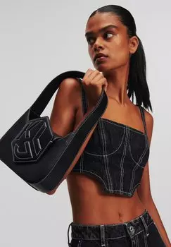 Сумочка Karl Lagerfeld Jeans ГЕКСАГОН, черный