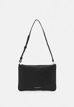 Сумочка KARL LAGERFELD K/SKUARE POUCH EMBOSSED, черный