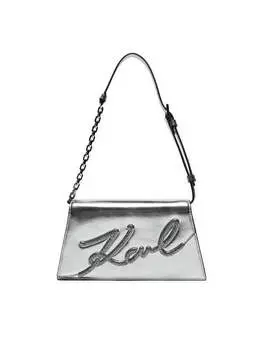 Сумочка Karl Lagerfeld, серебряный