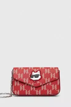 Сумочка Карла Лагерфельда Karl Lagerfeld, красный