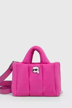 Сумочка Карла Лагерфельда Karl Lagerfeld, розовый