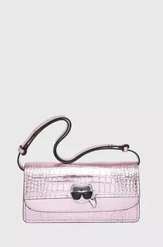 Сумочка Карла Лагерфельда Karl Lagerfeld, розовый