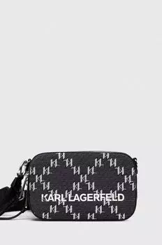 Сумочка Карла Лагерфельда Karl Lagerfeld, серый
