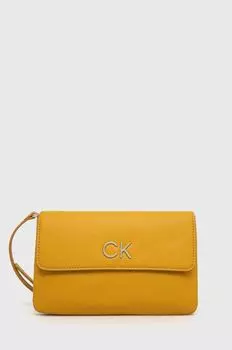 Сумочка Кельвина Кляйна Calvin Klein, золотой