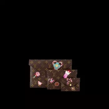 Сумочка-киригами Louis Vuitton, красный