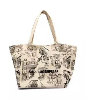 Сумочка kl x jorge parra Karl Lagerfeld, желтый