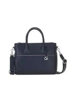 Сумочка кожаная 27 см Mywalit, черный