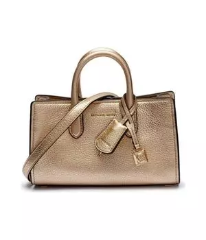 Сумочка кожаная Scarlett Michael Kors, золотой