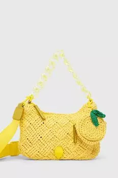 Сумочка Курта Гейгера в Лондоне Kurt Geiger London, желтый
