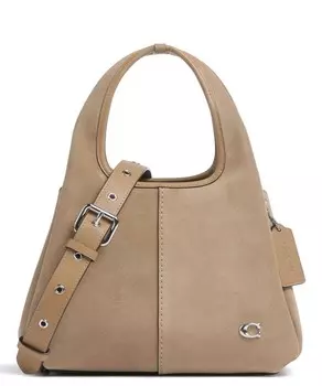 Сумочка Lana 23 из матовой кожи Coach, коричневый
