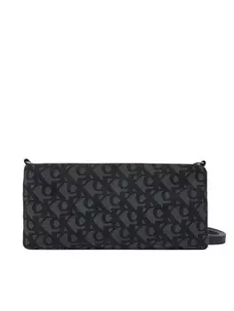 Сумочка Logo Jacquard Sophie Top Zip LV04K3183G Calvin Klein Jeans, черный