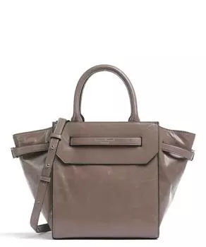 Сумочка Lora M из мелкозернистой кожи Liebeskind, коричневый