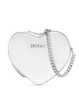 Сумочка Love Crossbody-L 50536119 Hugo, серебряный