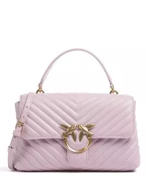 Сумочка Love Lady Puff Classic из овчины Pinko, фиолетовый