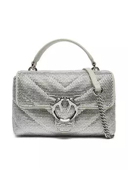 Сумочка Love Lady Puff Mini Cl AI 24-25 PLTT 100044 A217 ZZFN Pinko, серебряный