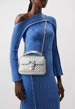 Сумочка LOVE LADY PUFF MINI Pinko, серебро