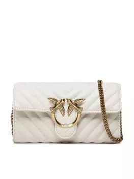 Сумочка Love Mini Icon Wallet C PE 23 PLTT 100062 A0GK Pinko, экрю