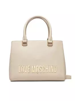 Сумочка Love Moschino, экрю