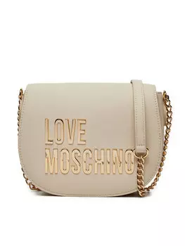 Сумочка Love Moschino, экрю
