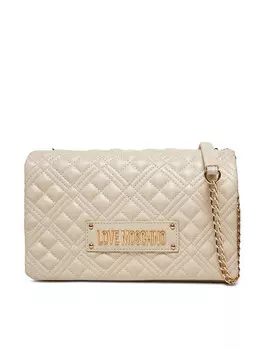 Сумочка Love Moschino, экрю