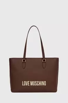 Сумочка Love Moschino, коричневый