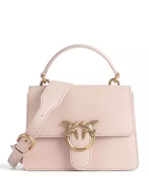Сумочка Love One Mini Light из мелкозернистой яловой кожи. Pinko, розовый