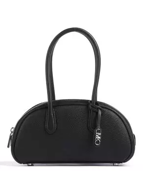 Сумочка Lulu из зерненой коровьей кожи Michael Kors, черный