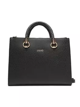 Сумочка M Satchel Double AXX010 E0087 Liu Jo, черный