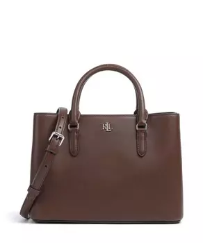 Сумочка marcy 26 из мелкозернистой яловой кожи Lauren Ralph Lauren, красный