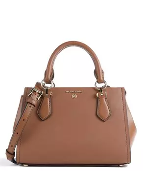 Сумочка Marilyn из сафьяновой яловой кожи Michael Kors, коричневый
