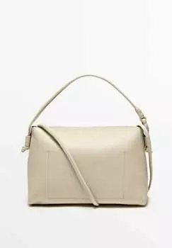 Сумочка Massimo Dutti, бежевый