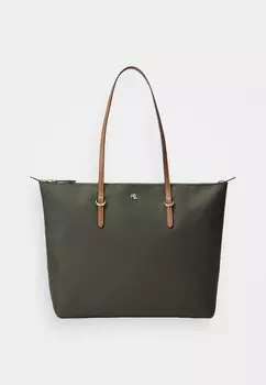Сумочка MEDIUM KEATON TOTE BAG Ralph Lauren, оливковый