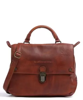 Сумочка melody из зерненой коровьей кожи The Chesterfield Brand, коричневый