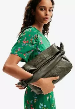 Сумочка MIDSIZE EMBROIDERY Desigual, синий