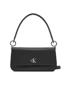 Сумочка Minimal Monogram Shoulder Pouch LV04K3161G Calvin Klein Jeans, черный