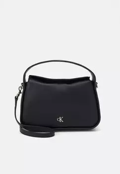 Сумочка Mono Mini Block Flap Calvin Klein, черная