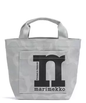 Сумочка Mono mini unikko из хлопка Marimekko, серый