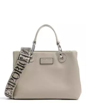 Сумочка My ea из мелкозернистой яловой кожи Emporio Armani, бежевый