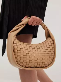 Сумочка NA-KD Handbag, бежевый