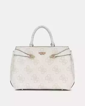 Сумочка на молнии Guess, белый