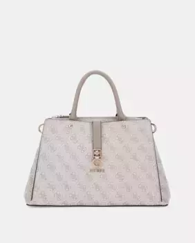 Сумочка на молнии Guess, светло-серый