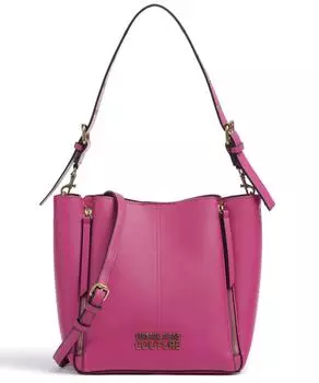 Сумочка на молнии из искусственной кожи Versace Jeans Couture, розовый