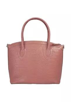 Сумочка, натуральная кожа, производство Италия Cluty, цвет Alt Rosa