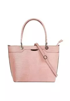 Сумочка, натуральная кожа, производство Италия Cluty, розовый