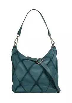 Сумочка, натуральная кожа, производство Италия Samantha Look, синий