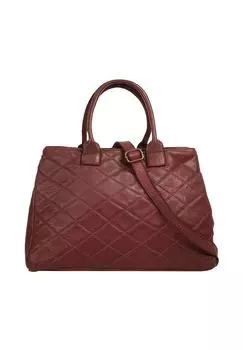 Сумочка, натуральная кожа, производство Италия Samantha Look, цвет Bordeaux