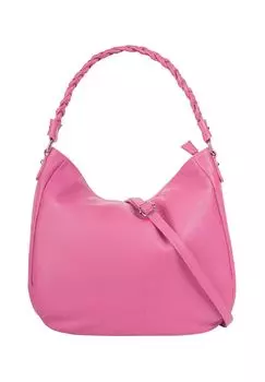 Сумочка, натуральная кожа, производство Италия Samantha Look, розовый