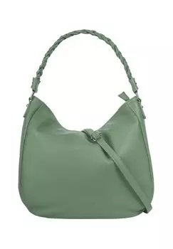 Сумочка, натуральная кожа, производство Италия Samantha Look, мята